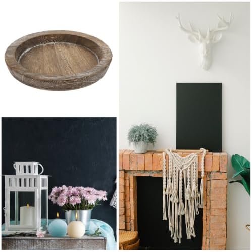 Wooden Decorative Tray for Candles and Centerpieces Xmas - Image 3