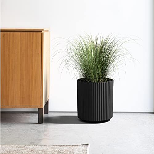 Veradek Demi Series Planter - Large Round Outdoor Planter - Image 5