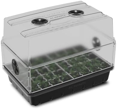 AC Infinity Humidity Dome 5x8, Heavy-Duty 3mm Seed Starter Propagation Kit by ACInfinity