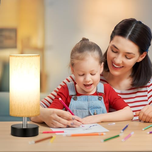 Table Lamp for Bedroom - Bedside Lamps for Night Stands（Blub Included） - Image 6