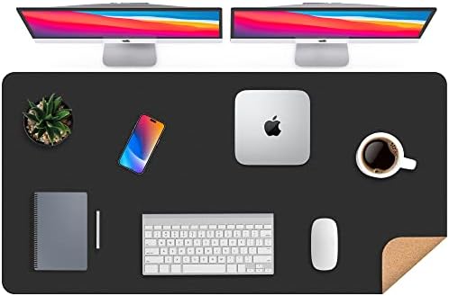 AFIING Large Desk Mat, 47" x 23.6", Black by AFIING