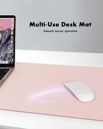 YSAGi Double-Sided Cork PU Leather Waterproof Desk Pad Protector for Office - Image 6