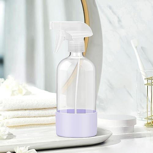 Glass Spray Bottles for Cleaning - 16 oz Spray Bottles with Silicone Sleeve - Image 5