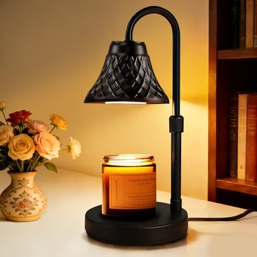Adjustable Candle Warmer Lamp with Timer: Mothers Day Gifts Lamp fits All Candle Jar Home Decor - Wax Warmer for Scented Wax - Birthday Gifts for Women by Banbanda