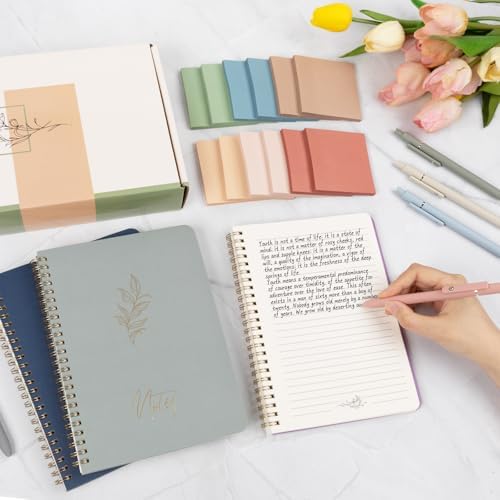 Cute Spiral Notebook Set For Women, Bible Journal Set - Image 4