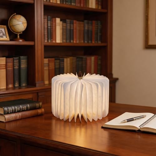 8.3 in Wooden Book Lamp, Book Lovers Gifts,Teacher Appreciation Gifts - Image 7