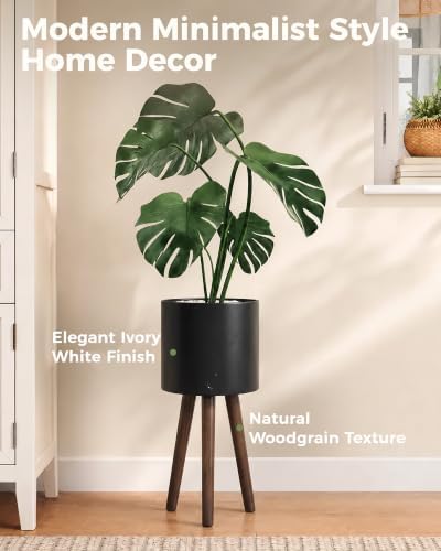 Bamworld Single Plant Holder for Indoor Plants Metal Planter Stand 8.5in - Image 4