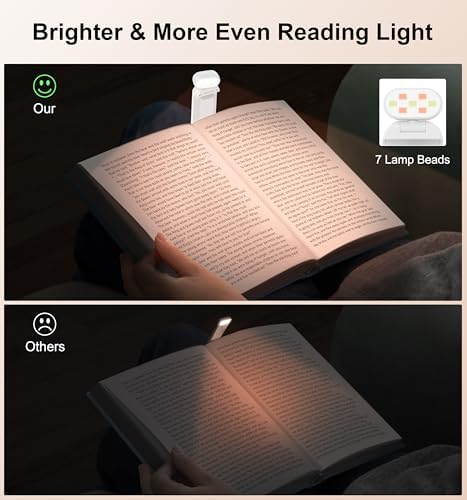 Gritin Reading Light, Rechargeable Book Light for Reading in Bed - Image 3