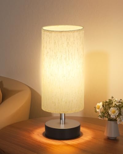 PartageiZ Small Table Lamp for Bedroom - Bedside Lamps for Night Stands by PartageiZ