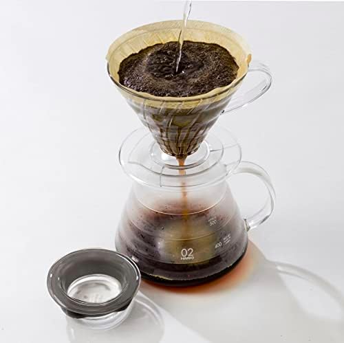 Hario V60 Plastic Coffee Dripper, Size 03, Clear (Pack of 2) - Image 4