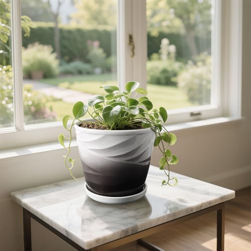 Ceramic Plant Pots, 6 Inch, Set of 2 - Image 5