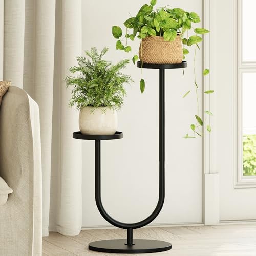 Bamworld Outdoor Plant Stand Metal Plant Stand Indoor by Bamworld