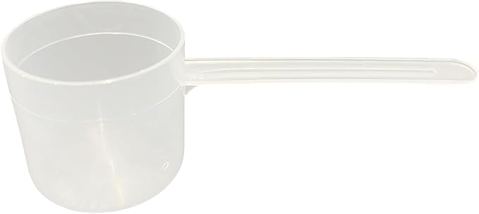 67 mL (67 CC | 2.27 Oz.) Long Handle Scoop for Coffee, Protein Powder, Pet Food, Spices, Grains, Dry Goods – Food-Grade BPA-Free Plastic Measuring Spoon (Pack of 25)