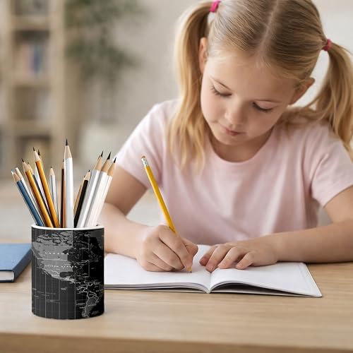 Ceramic Pen Holder Desk Accessories Brush Holder Pencil Holder Organizer - Image 6