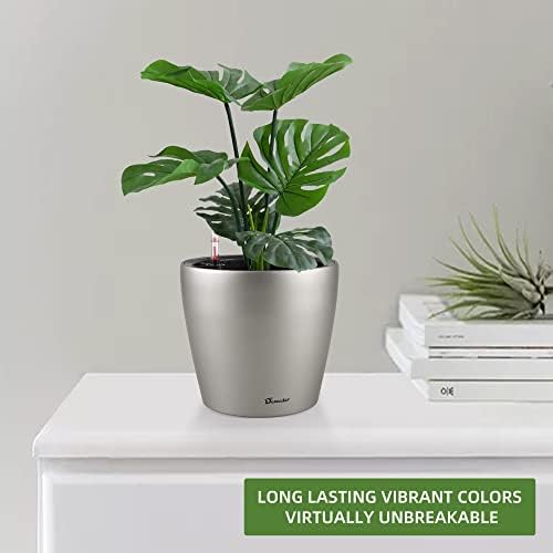 Dexceder 9x8 Self Watering Planter (Smoky Gray Matte) - Image 6
