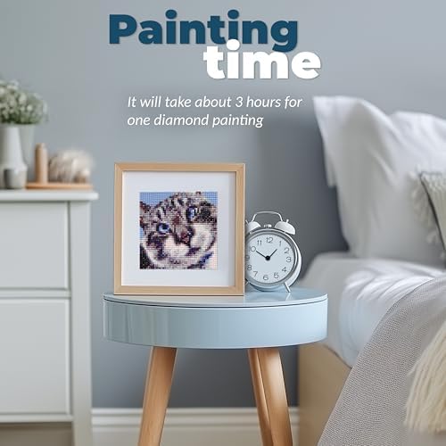 LuwoArte 12 Pack Funny Meme Cats Diamond Art Kits for Adults Beginners - Image 6