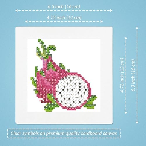 LuwoArte Painting Kit – Japanese Theme (Exotic Fruits) - Image 3