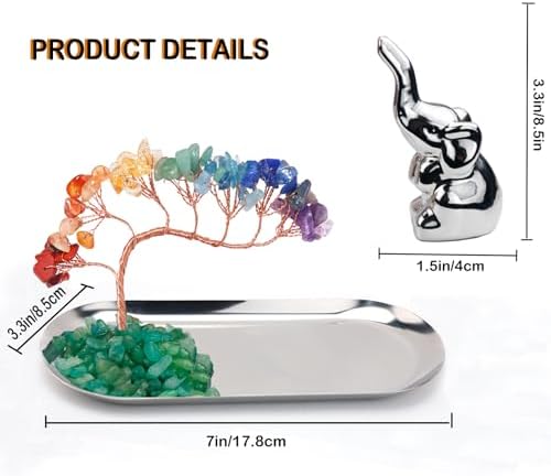 Carselage Elephant Ring Holder for Jewelry, Elephant Gifts for Women - Image 5