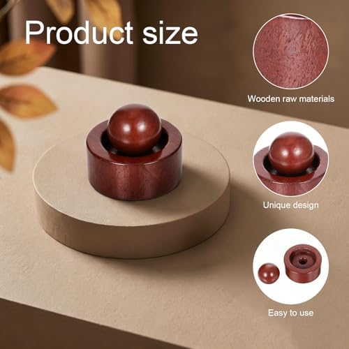 Walnut Wood Passive Essential Oil Diffuser - Image 3