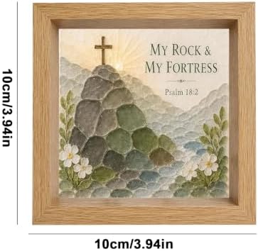 FRANDEK Framed Acrylic Gem Mosaic Art Kit Nature Theme Patterns DIY Decor - Image 6