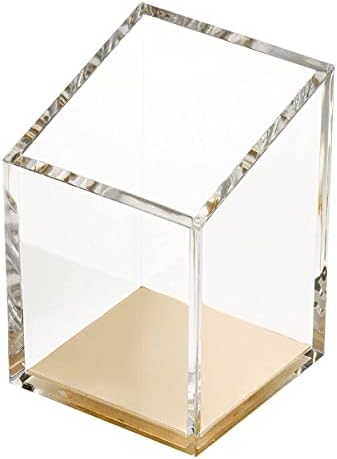 OfficeGoods Acrylic Pen and Pencil Holder, Gold by OfficeGoods