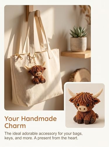MSYSN 3D Beads Animal DIY Kit, Handmade Bead Craft Kit, with Step-by-Step Tutorials and Accessories, Creative Stress Relief Gift for Adults, Teens and Beginners (A1) - Image 4