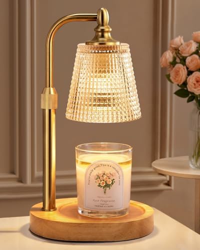 Candle Warmer Lamp with Timer,Birthday Gifts for Women Mom Home Decor by Hong-in