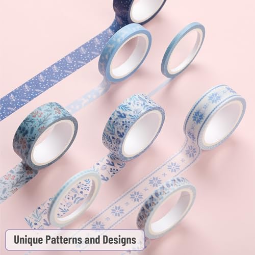 Mr. Pen- Washi Tape Set, 21 Rolls, Assorted Sizes, 5 Yards/Roll - Image 3