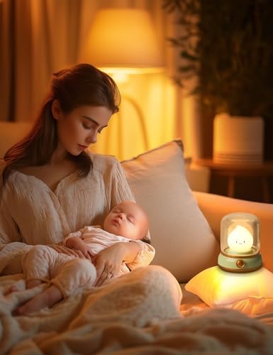 WANIDEA Night Light, Cute Night Light for Kids 2 Pack (Yellow and Green) - Image 6