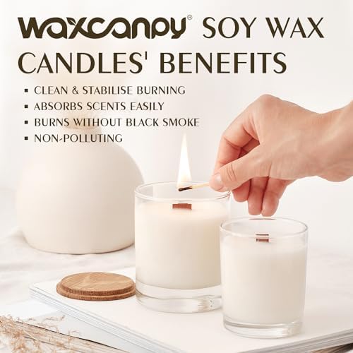 Soy Wax Flakes, Waxcanpy Natural Candle Wax, Organic Soy Wax for Candle Making from Farm, No Additives, Harmless and Pure (10lb) - Image 5