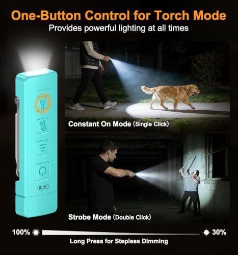 Gritin 2026 Gen 2 Rechargeable Book Light,2-in-1 Reading Light & Flashlight - Image 6