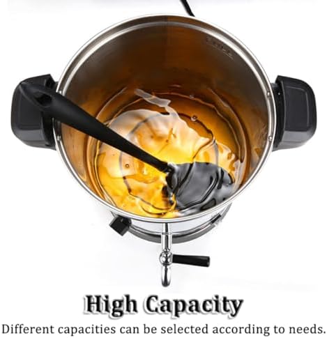 Electric Wax Melter with Faster Pour Spout and Temperature Controller, DIY Candle Making Kit Soy Wax Melting Pot for Adults, 12l - Image 4