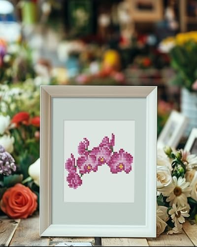 PeakLuv Small Diamond Art Kits Flowers Mini Diamond Painting Kit for Adults - Image 6