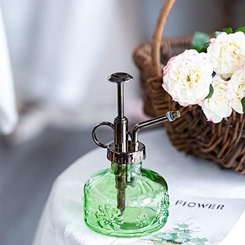 XXXFLOWER Glass Plant Mister Spray Bottle Green 180ml/6 oz - Image 3