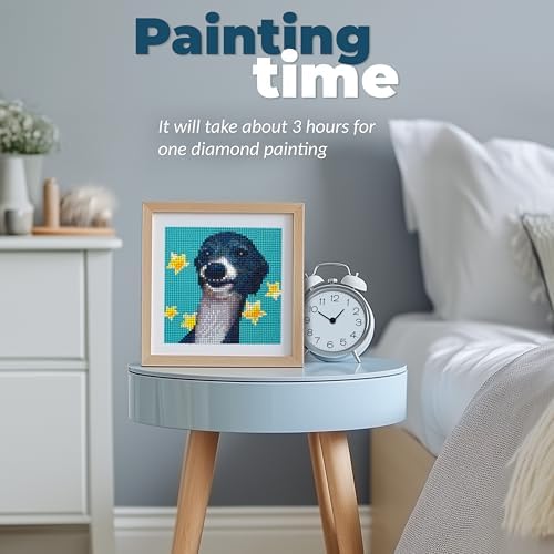 LuwoArte 6 Pack Diamond Painting Kits for Adults – Featuring Meme Doggies and Cute Dogs – Full Drill DIY Paint Gem Art for Adults – Brilliant 5D Diamond Painting Kit–Relaxing Craft for Home Wall Décor - Image 6
