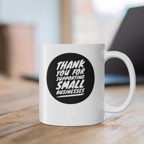 Less Noise More Peace - Minimalist Design Lover - 11 oz White Ceramic Coffee Mug - Sleek Aesthetic - Image 6