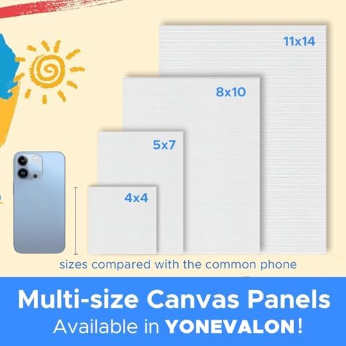 Canvases for Painting Bulk 28 Pack, 11x14 inch Blank Paint Canvas Boards - Image 6