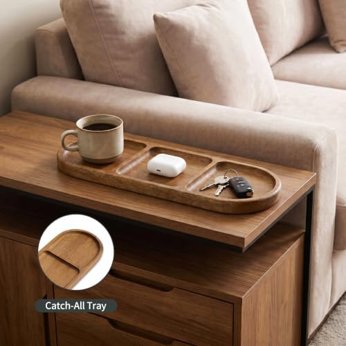 Small Wood Tray – Acacia Serving Platter Vanity Tray Mini Wooden Tray Decor - Image 6
