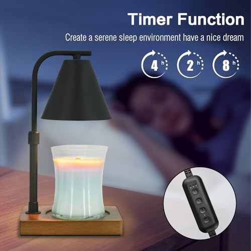 SOKCVSEA Candle Warmer Lamp with Timer - Birthday Gifts for Women - Image 6