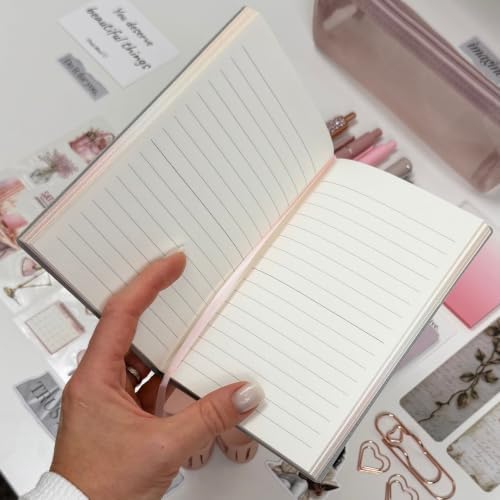 Premium Aesthetic Stationery Gift Set – 22PCS Journal Box (Blush Pink) - Image 6