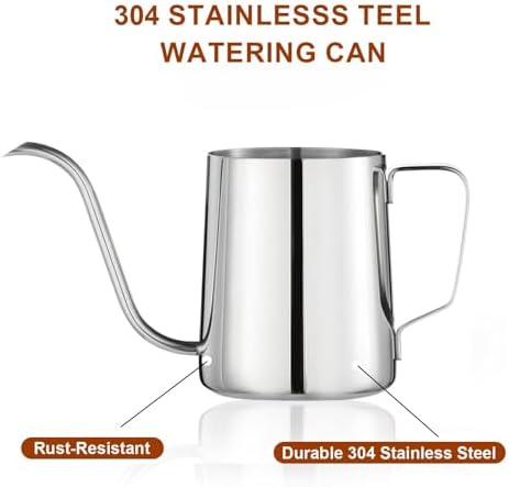 Doseno Small Watering Can for Indoor Plants, Plant Watering Can, 12 oz - Image 2