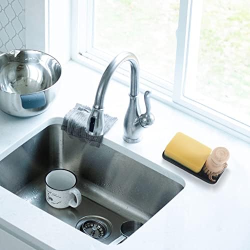 Black Ceramic Vanity Tray, Small Rectangle, Kitchen Sink, Marble Bathroom, Organizer for Candle, Soap, Jewelry, Perfume, Towel Holder, Decoration Bedroom - Image 6