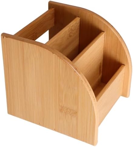 ABOOFAN Wood Desk Organizer Pen Holder for Pens and Stationery by ABOOFAN
