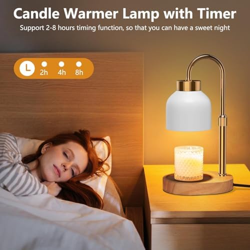 Candle Warmer Lamp with Timer Dimmer for Scented Candles - Image 2