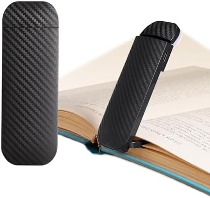 HEMONNKAM Book Light, Rechargeable Clip-On Reading Light for Bed at Night by HEMONNKAM