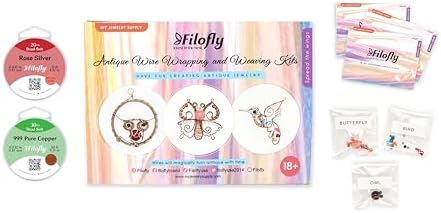 Filofly DIY Jewelry Making Kit 001, Spread The Wings, Wire Wrapping Kits - Image 6
