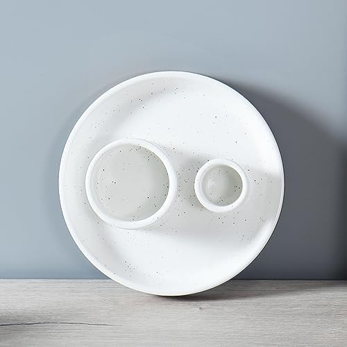 Ceramic Smudge Tray, 2 in 1 Smudging Bowl, Sage Holder, Palo Santo Holder, Incense Holder for Sage and palo Santo, Ideal for Smudging Meditation Yoga Room, Simple, Sturdy, Terracotta - Image 3