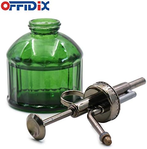 OFFIDIX Glass Plant Mister Vintage Style Spray Bottle Mist 6.7oz Dark Green - Image 5