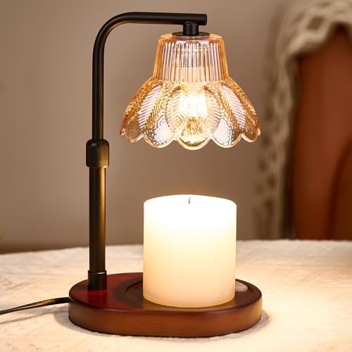 Candle Warmer Lamp with Timer and Dimmer-Candle Warming Lamp for House Warming Gifts,Brithday Gifts for Women Mom,Adjustable Height for Wax Warmer Lamp,Home Decor by CelegeteCandleWarmerLamp