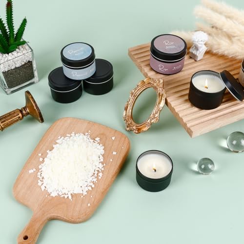 SAEUYVB Candle Making Kit with Wax Melter, Candle Making Kit for Adults - DIY Starter Soy Candle Making Kit/Supplies-Perfect as Home Decoration - Image 4